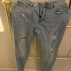 Men’s 32x34 Hollister skinny jeans/worn once